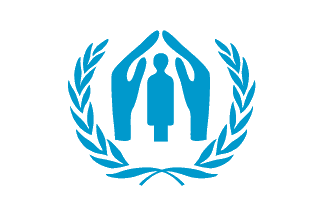 [UNHCR flag]